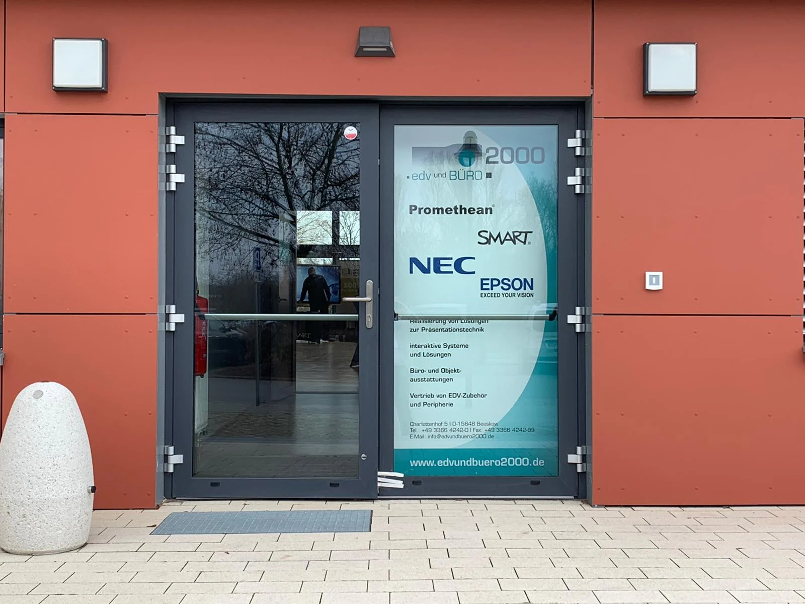 Eingang zur Hausmesse 2019